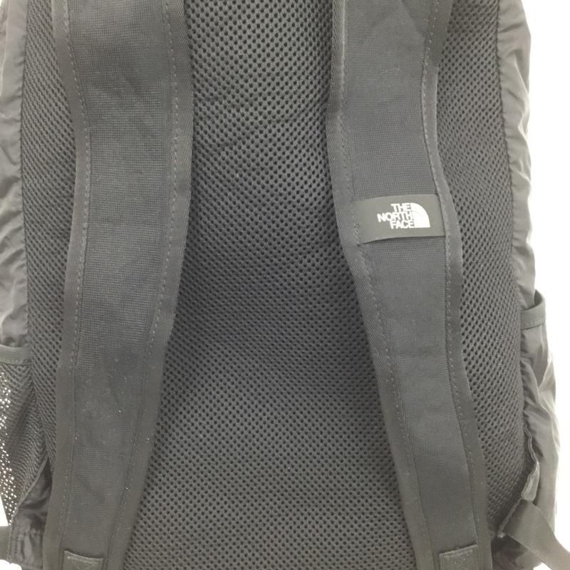 ザノースフェイス THE NORTH FACE リュックサック、デイパック リュックサック、デイバッグ NM81409 FLYWEIGHT RECON ポケッタブル 折りたたみ ロゴ、文字 黒 / ブラック /  メンズ USED 古着 中古 10147148