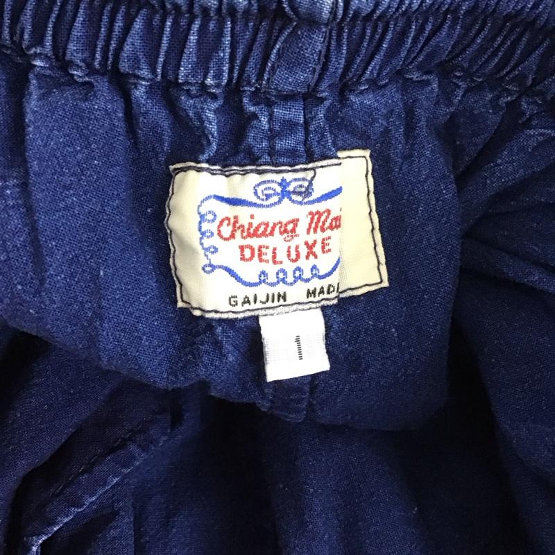 ガイジンメイド GAIJIN MADE パンツ デニム、ジーンズ カジュアルパンツ ワイドパンツ ストレートパンツ 1 無地 インディゴ / インディゴ /  メンズ USED 古着 中古 10109942