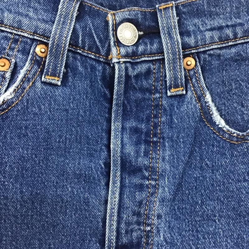 リーバイス Levi s パンツ デニム、ジーンズ 26インチ 無地 インディゴ / インディゴ /  レディース USED 古着 中古 10110331