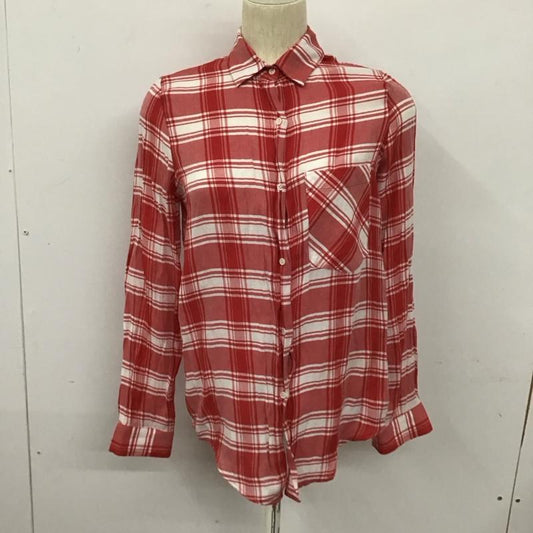 ザラ ZARA シャツ、ブラウス 長袖 XS チェック マルチカラー / マルチカラー /  レディース USED 古着 中古 10128454