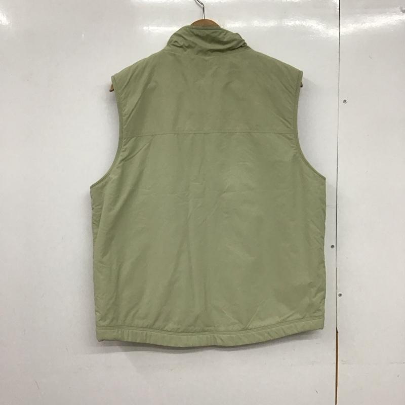 エルエルビーン L.L.Bean ベスト ベスト ジップアップベスト ノースリーブカットソー アウター 00s M 無地 ベージュ / ベージュ /  メンズ USED 古着 中古 10149163
