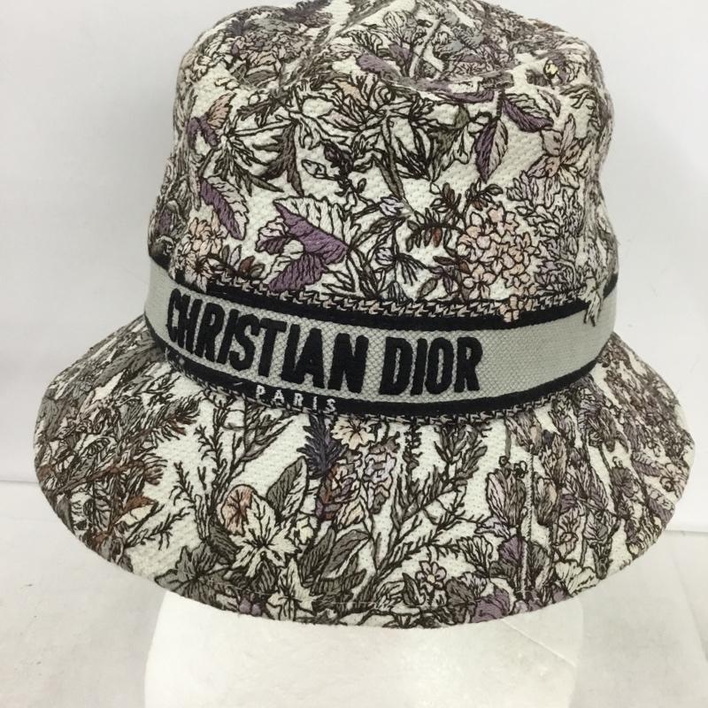 クリスチャンディオール Christian Dior 帽子 ハット 42AOS923X133 D-Bobby ボブハット ロゴ、文字 マルチカラー / マルチカラー /  メンズ USED 古着 中古 10148876