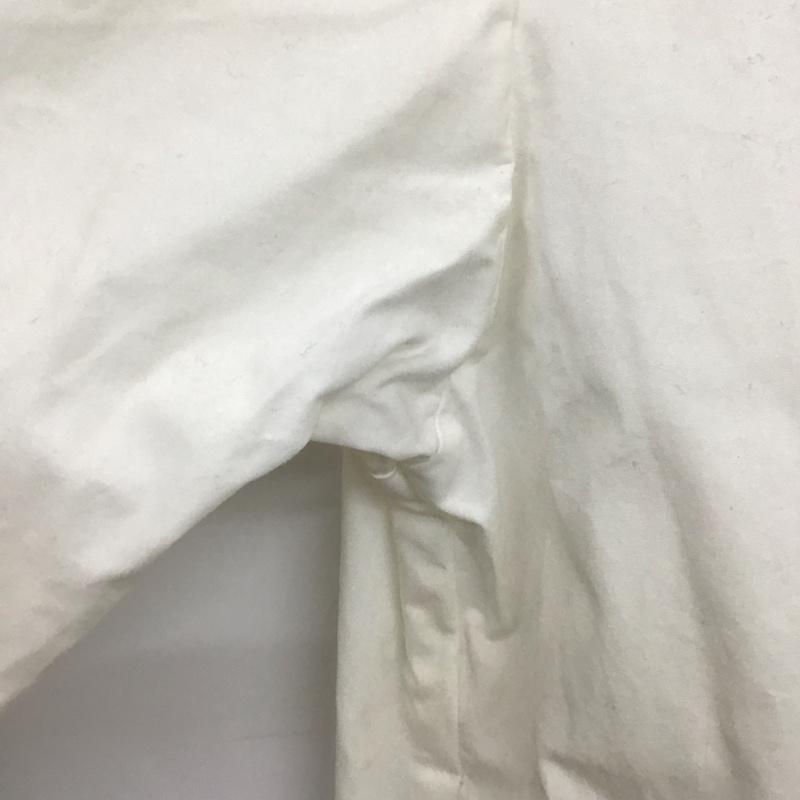 ロク ビューティアンドユース 6BEAUTY&YOUTH カットソー 長袖 8621-299-0090 COTTON FLARE SLEEVE BLOUSE 38 無地 白 / ホワイト /  レディース USED 古着 中古 10148610