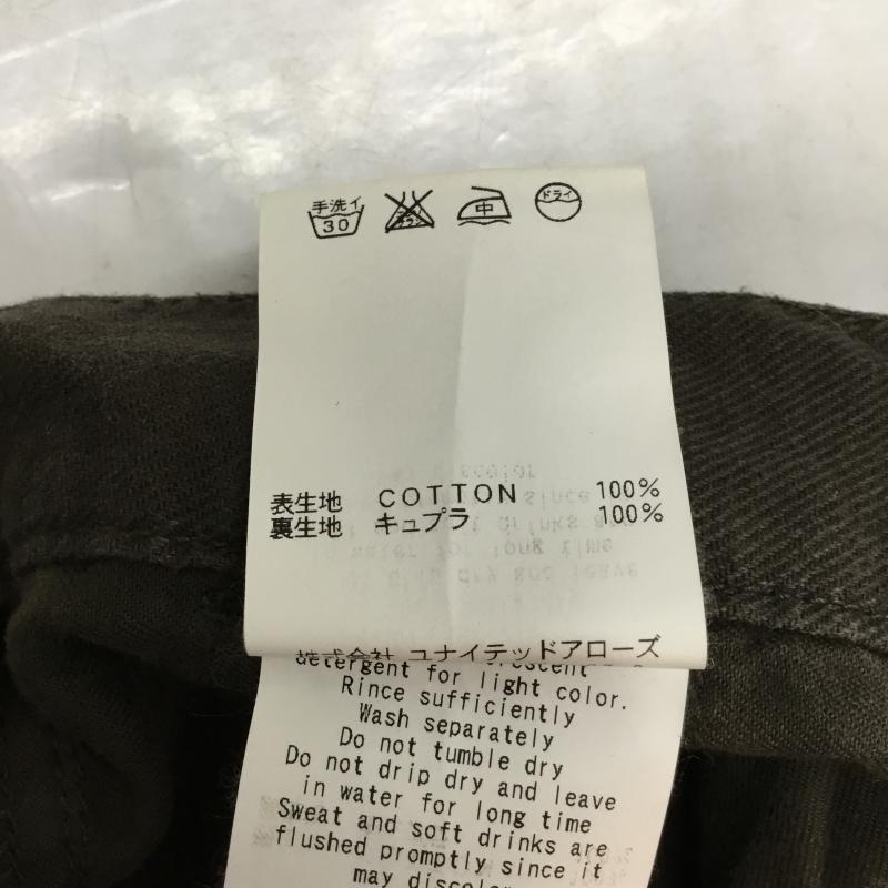 ユナイテッドアローズピンクレーベル UNITEDARROWSPINKLABEL スカート ミニスカート S 無地 カーキ / カーキ /  レディース USED 古着 中古 10044945