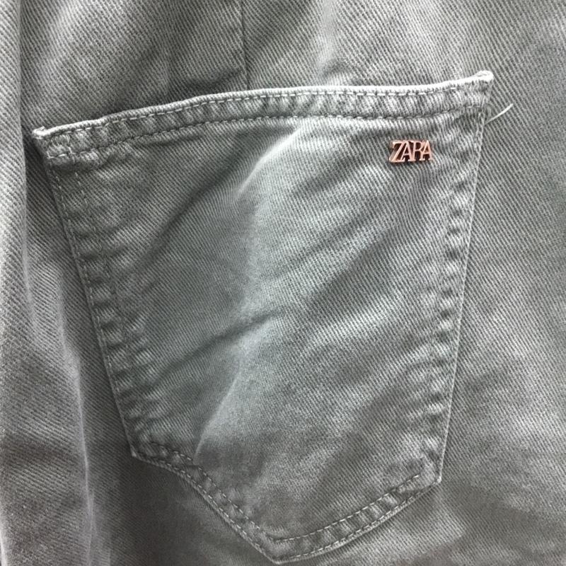 ザラ ZARA パンツ ワークパンツ、ペインターパンツ ミリタリーパンツ ワイドパンツ カジュアルパンツ ストレートパンツ 36 無地 カーキ / カーキ /  レディース USED 古着 中古 10115807