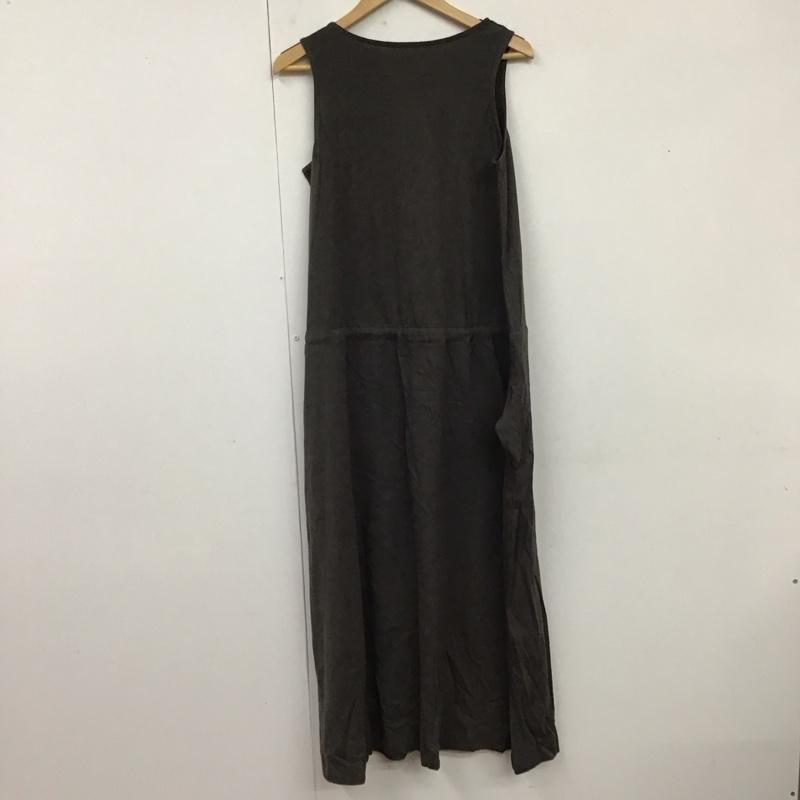 ノアールレーベル n’Or LABEL ワンピース ロングスカート wan2223 洗練シンプルロングワンピース 1 無地 チャコールグレー / チャコールグレー /  レディース USED 古着 中古 10119230