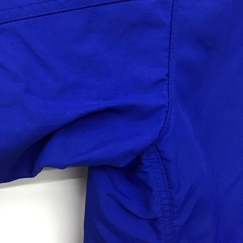 モンベル mont-bell ジャケット、上着 ジャンパー、ブルゾン ジップアップジャケット ナイロンジャケット アウター パーカー M ロゴ、文字 青 / ブルー /  メンズ USED 古着 中古 10149006