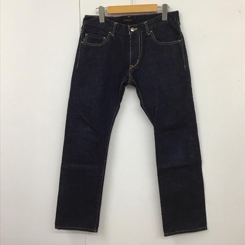 デリシャス DELICIOUS パンツ デニム、ジーンズ デニムパンツ スリムパンツ ジーンズ カジュアルパンツ ストレートパンツ 3 無地 インディゴ / インディゴ /  メンズ USED 古着 中古 10111660