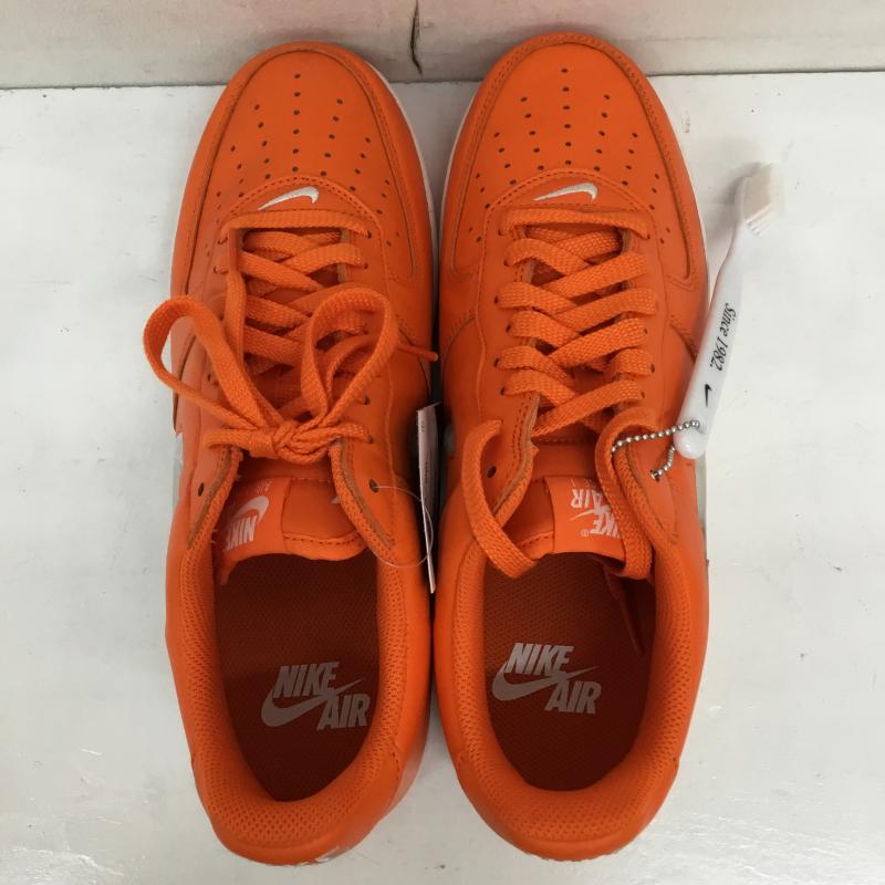 ナイキ NIKE スニーカー スニーカー FJ1044-800 AIR FORCE 1 LOW RETRO 28.0cm ロゴ、文字 橙 / オレンジ /  メンズ USED 古着 中古 10133944