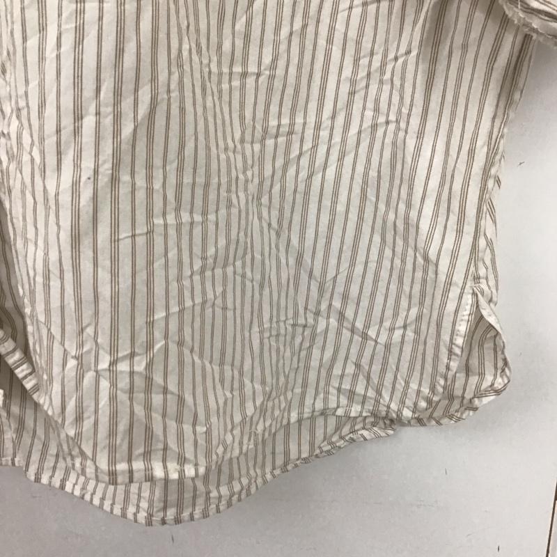 ザラ ZARA シャツ、ブラウス 半袖 M ストライプ マルチカラー / マルチカラー /  レディース USED 古着 中古 10143991