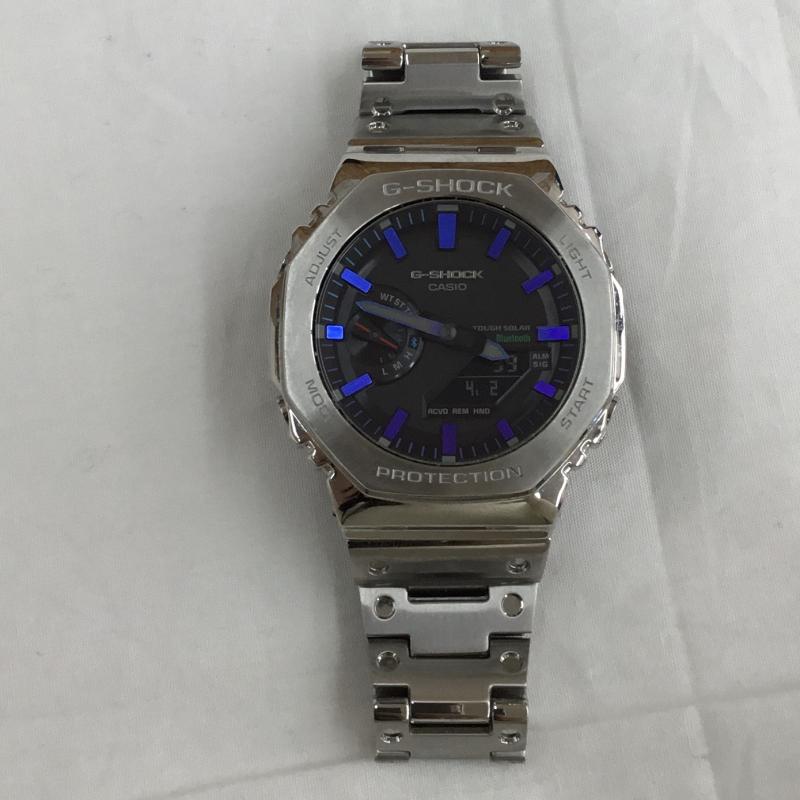 ジーショック G-SHOCK 腕時計 アナログ（自動巻き） GM-B2100 ロゴ、文字 銀 / シルバー /  メンズ USED 古着 中古 10149984