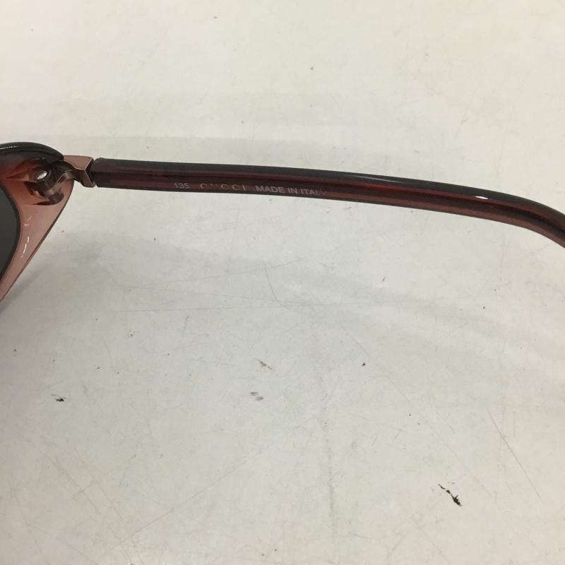 グッチ GUCCI めがね・サングラス サングラス GG2467 オーバル ロゴ、文字 赤 / レッド /  レディース USED 古着 中古 10140030