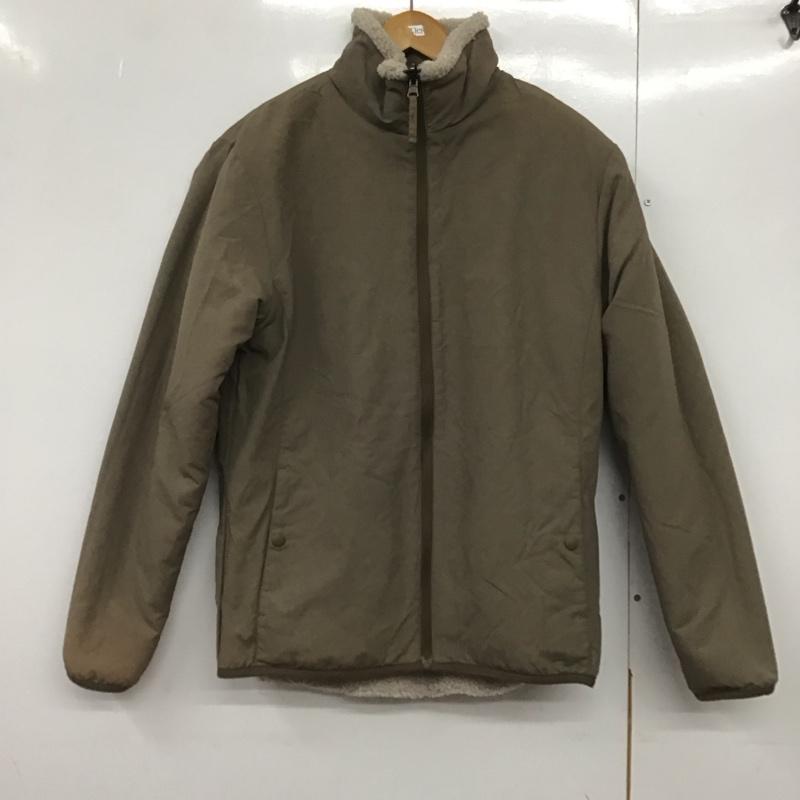 ザラ ZARA ジャケット、上着 ジャケット、ブレザー ジップアップフリースジャケット アウター 長袖ジャケット M 無地 ベージュ / ベージュ /  レディース USED 古着 中古 10144292