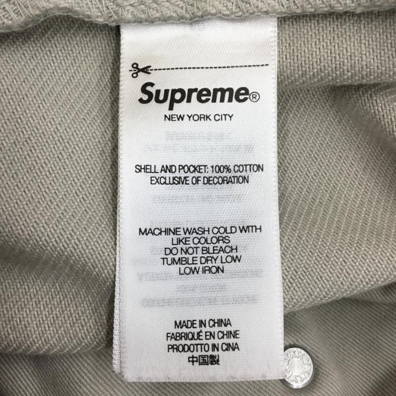 シュプリーム Supreme パンツ ワークパンツ、ペインターパンツ Baggy Jean 32インチ ロゴ、文字 灰 / グレー /  メンズ USED 古着 中古 10137612