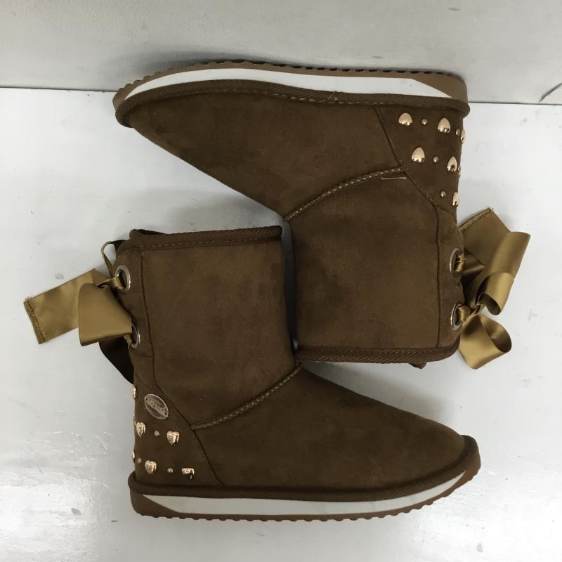 リズリサ LIZ LISA ブーツ ショートブーツ S  茶 / ブラウン /  レディース USED 古着 中古 10143321