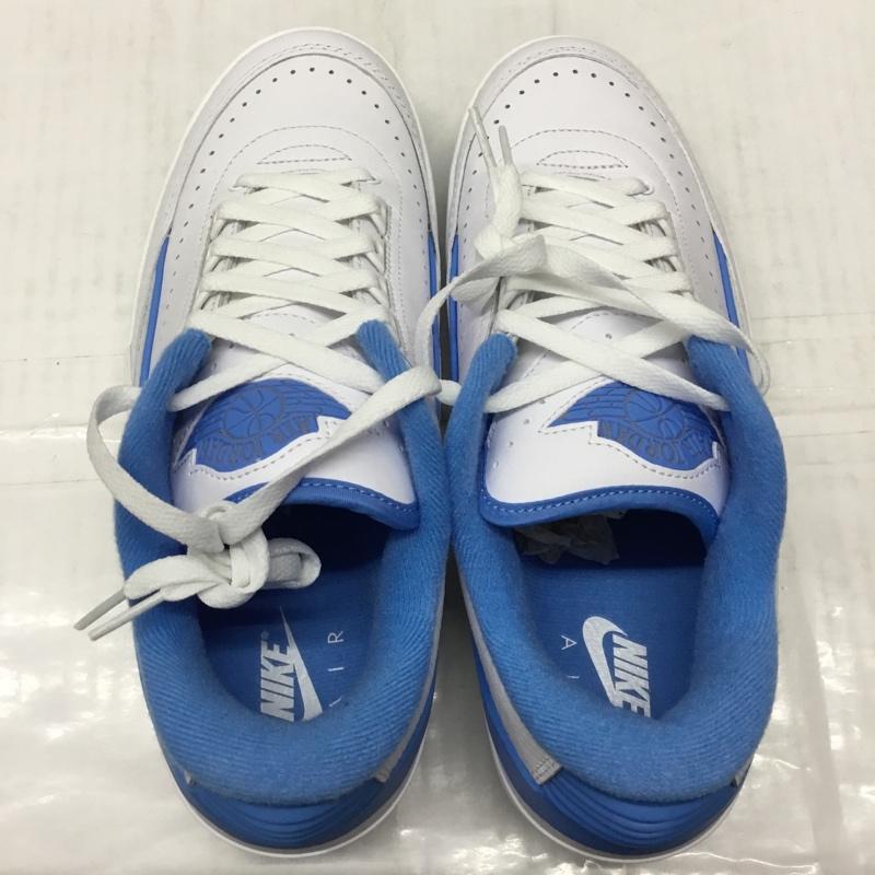 ナイキ NIKE スニーカー スニーカー DV9956-104 AIR JORDAN 2 RETRO LOW 26.5cm 箱有 26.5cm ロゴ、文字 白 / ホワイト / X 水色 / ライトブルー /  メンズ USED 古着 中古 10108850