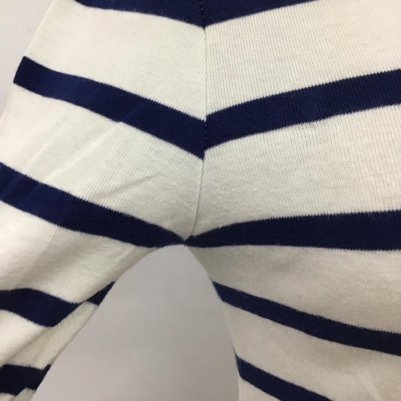 ポロラルフローレン POLO RALPH LAUREN カットソー 長袖 長袖カットソー クルーネックカットソー ロングスリーブカットソー プリントTシャツ XS ボーダー柄 白 / ホワイト / X 青 / ブルー /  レディース USED 古着 中古 10115971