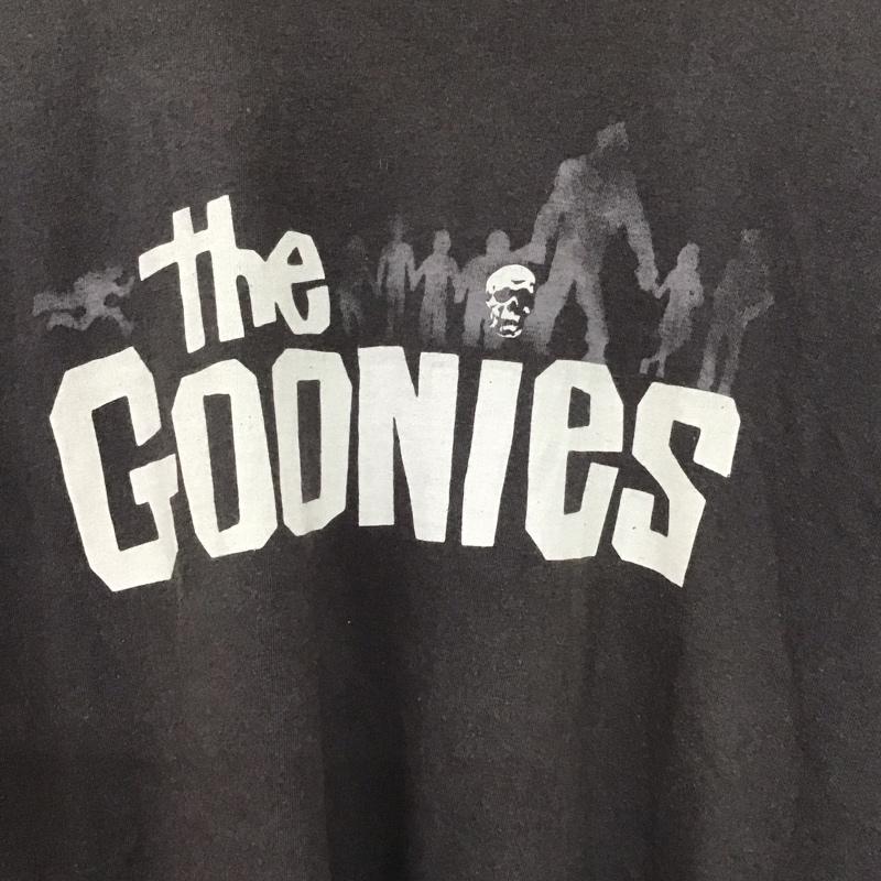 古着 USED Tシャツ 半袖 半袖カットソー プリントTシャツ クルーネックカットソー the goonies XL プリント 黒 / ブラック /  メンズ USED 古着 中古 10132334