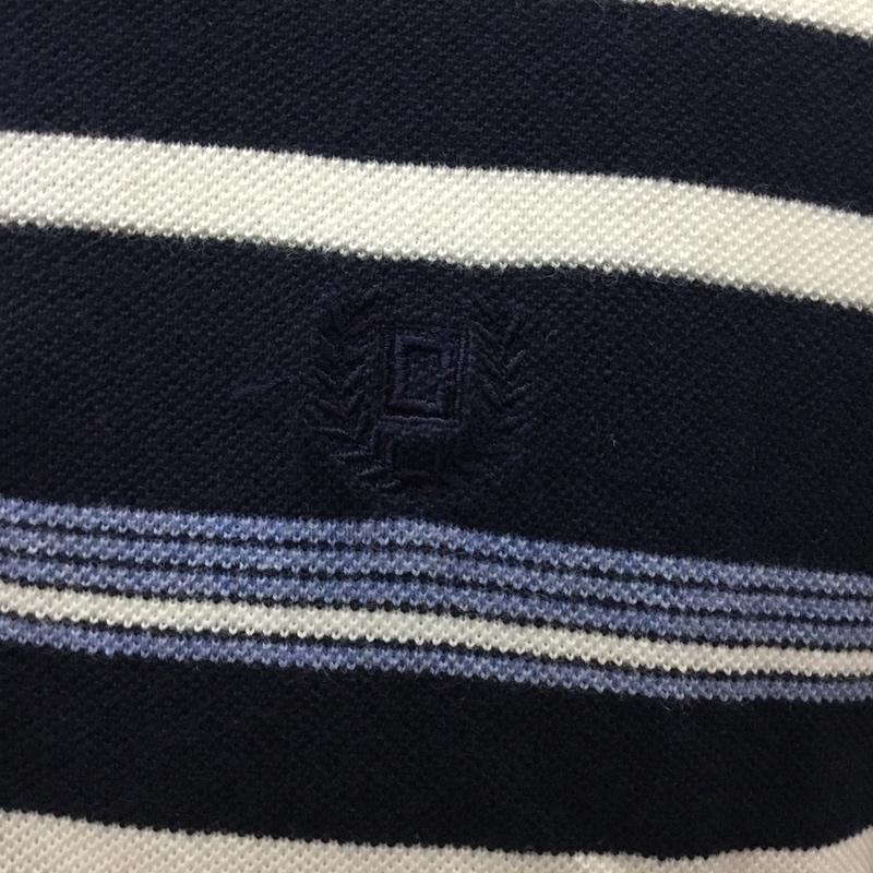 チャップス CHAPS ポロシャツ 半袖 半袖ポロシャツ カラーシャツ 半袖カットソー M ボーダー柄 マルチカラー / マルチカラー /  メンズ USED 古着 中古 10115034