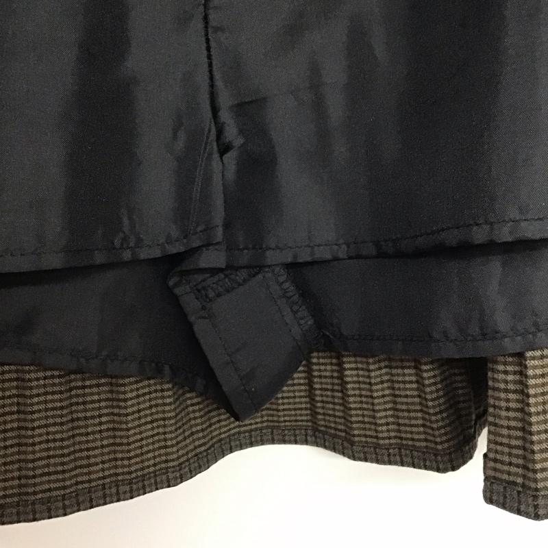 ザラ ZARA スカート ミニスカート 4886 251 802 プリーツ S チェック 茶 / ブラウン /  レディース USED 古着 中古 10143800