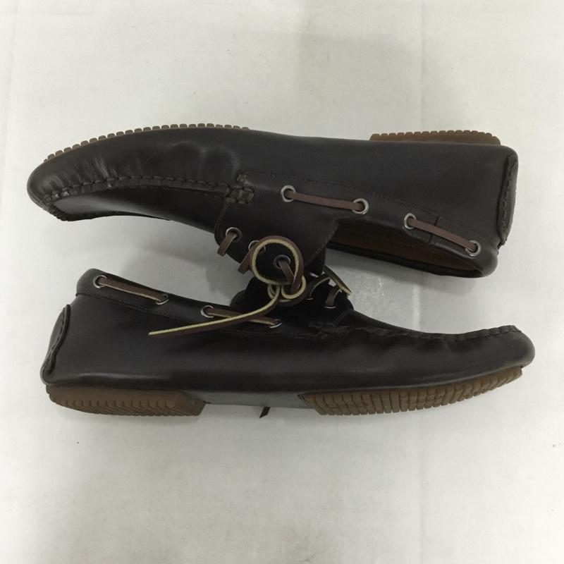 古着 USED カジュアルシューズ カジュアルシューズ B RUE REGAL CORP デッキシューズ LL LL 無地 ダークブラウン / ダークブラウン /  メンズ USED 古着 中古 10141038