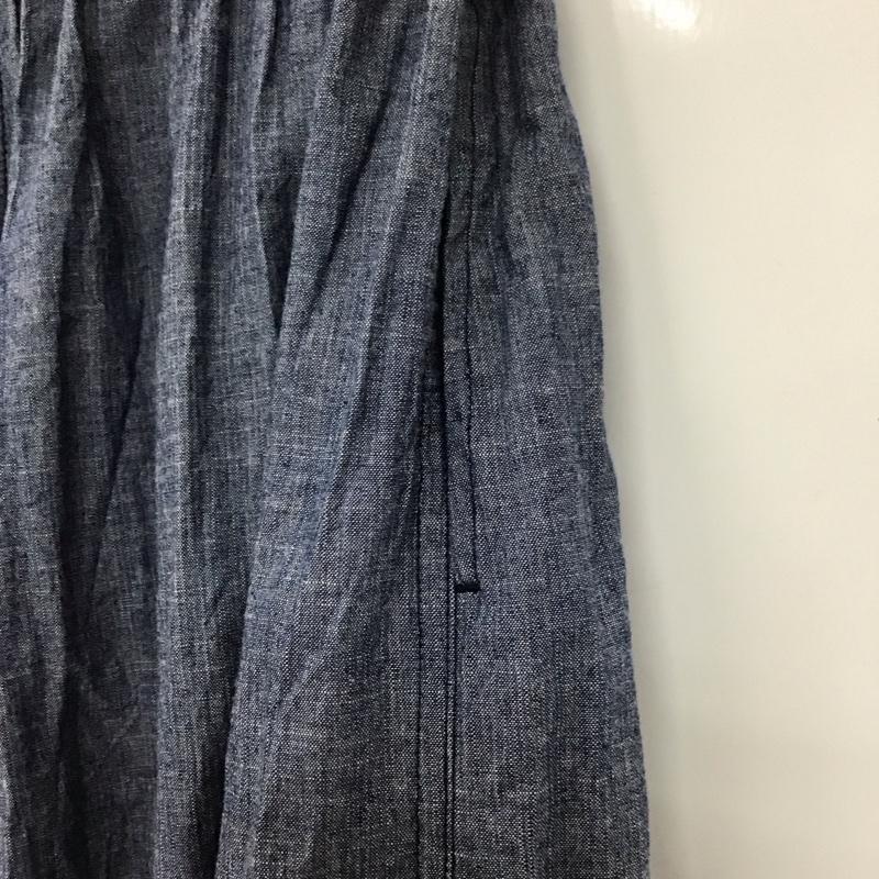 イチ ichi ボトムス ボトムス 無地 水色 / ライトブルー /  レディース USED 古着 中古 10129732