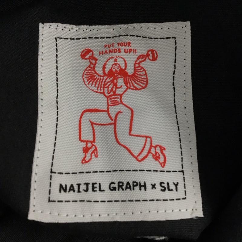 スライ SLY ジャケット、上着 ジャケット、ブレザー 030asa01-0210 NAIJEL GRAPH ナイジェルグラフ コラボ HANDS UP ジップアップ ジャケット ブルゾン FREE 無地 黒 / ブラック /  レディース USED 古着 中古 10119875