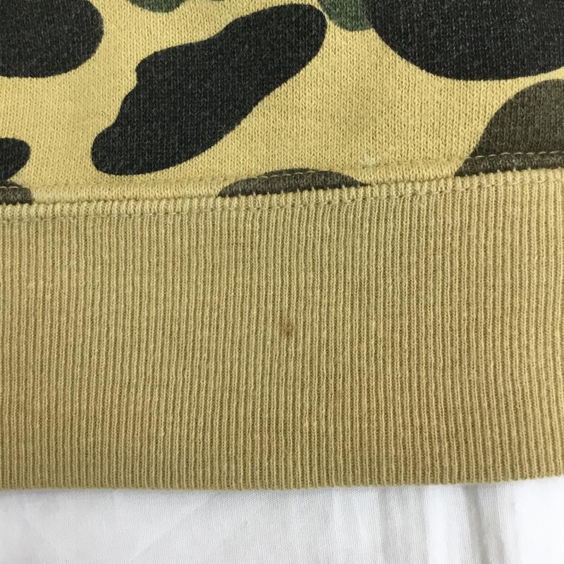アベイシングエイプ A BATHING APE トレーナー 長袖 001swg302001x 1ST CAMO SHARK CREWNECK XS カモフラージュ柄・迷彩 茶 / ブラウン / X 緑 / グリーン / X 黒 / ブラック /  レディース USED 古着 中古 10133474