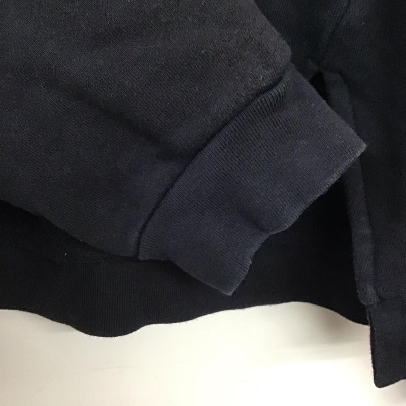 ミルクフェド MILKFED. トレーナー 長袖 長袖トレーナー スウェット クルーネック プルオーバー ONE SIZE ロゴ、文字 紺 / ネイビー /  レディース USED 古着 中古 10142649