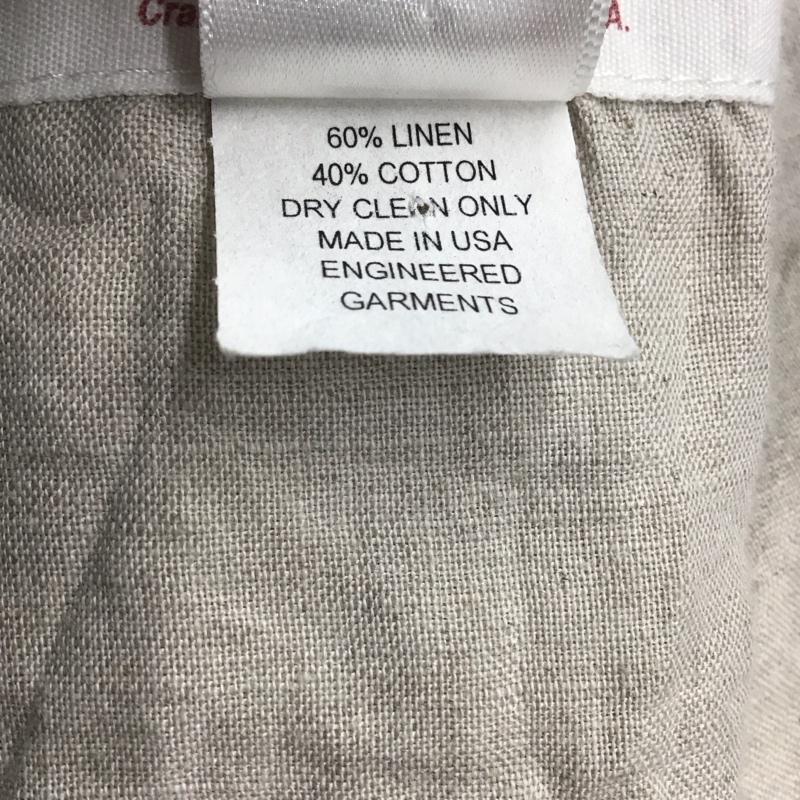 エンジニアードガーメンツ Engineered Garments ベスト ベスト コットンリネン M 無地 ベージュ / ベージュ /  メンズ USED 古着 中古 10142304