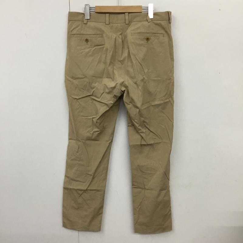 ブルックスブラザーズ BROOKS BROTHERS パンツ チノパン チノパン カジュアルパンツ ワイドパンツ ストレートパンツ 34 無地 ベージュ / ベージュ /  メンズ USED 古着 中古 10110004