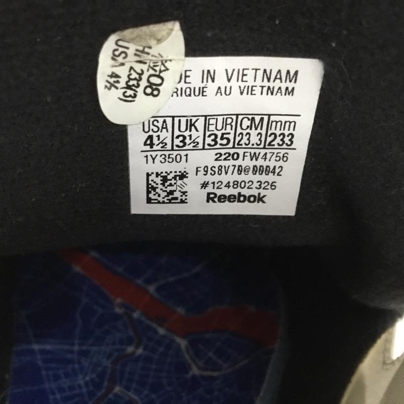 リーボック Reebok スニーカー スニーカー FW4756 INSTAPUMP FURY CITY PACK SEOUL US4.5 US：4.5 ロゴ、文字 白 / ホワイト / X 青 / ブルー / X 赤 / レッド /  レディース USED 古着 中古 10141035