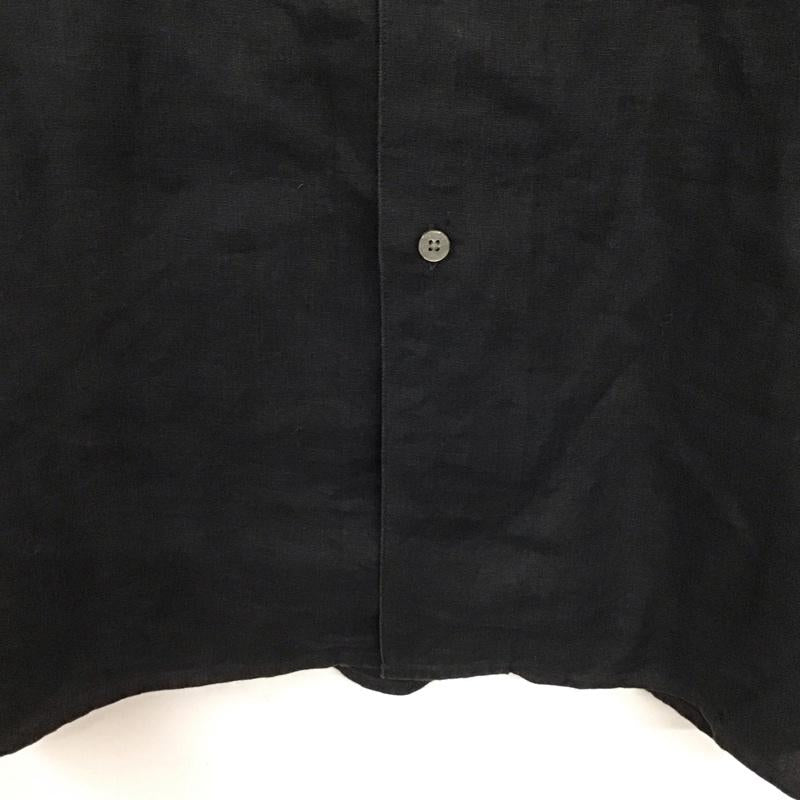 アルマーニエクスチェンジ ARMANI EXCHANGE シャツ、ブラウス 半袖 半袖シャツ 無地シャツ ポケットシャツ M 無地 黒 / ブラック /  メンズ USED 古着 中古 10132805