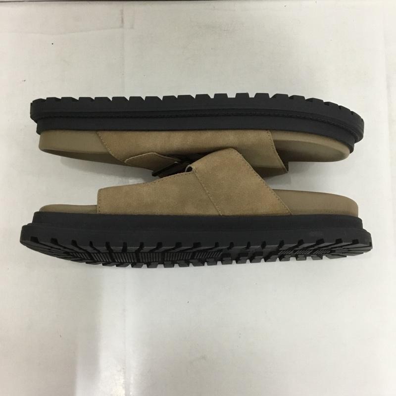 ジーユー GU サンダル サンダル UNDERCOVER ダブルストラップサンダル 28cm 28.0cm 無地 茶 / ブラウン /  メンズ USED 古着 中古 10149436