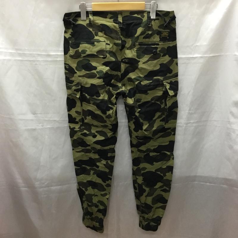 アベイシングエイプ A BATHING APE パンツ ワークパンツ、ペインターパンツ ミリタリーパンツ ワイドパンツ ストレートパンツ カジュアルパンツ M カモフラージュ柄・迷彩 マルチカラー / マルチカラー /  メンズ USED 古着 中古 10111290