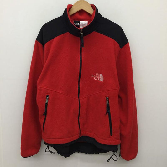 ザノースフェイス THE NORTH FACE ジャケット、上着 ジャケット、ブレザー L ロゴ、文字 黒 / ブラック / X 赤 / レッド /  メンズ USED 古着 中古 10139433