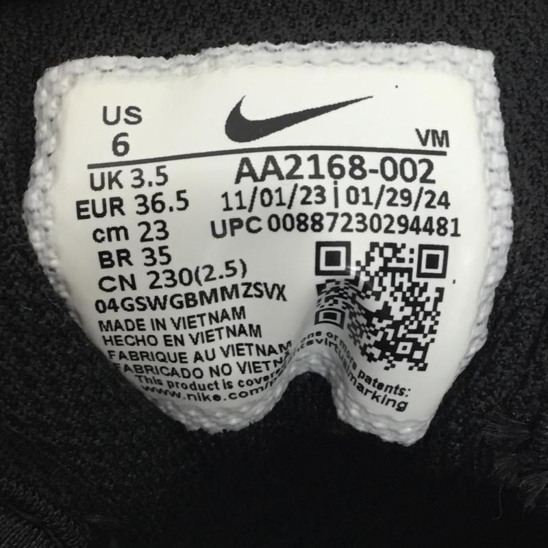 ナイキ NIKE スニーカー スニーカー AA2168-002 エア マックス アクシス 23.0cm ロゴ、文字 黒 / ブラック / X 白 / ホワイト /  レディース USED 古着 中古 10137581