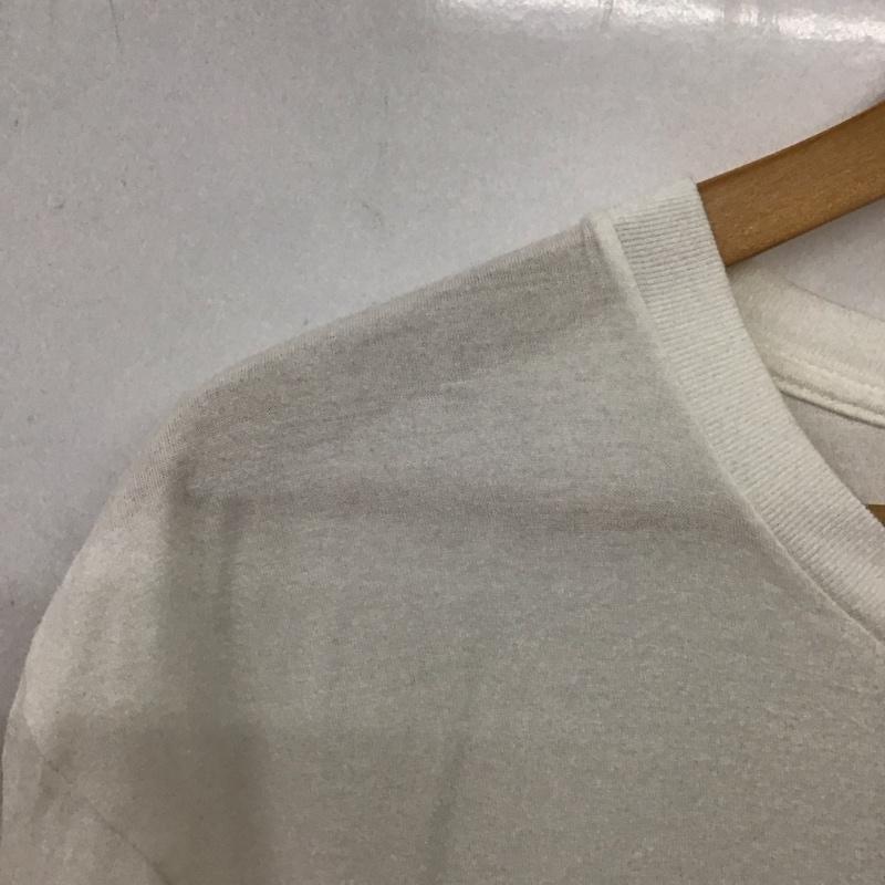 ギルティーパーティーズ GUILTYPARTIES Tシャツ 半袖 半袖カットソー プリントTシャツ クルーネックカットソー L ロゴ、文字 白 / ホワイト /  メンズ USED 古着 中古 10135721