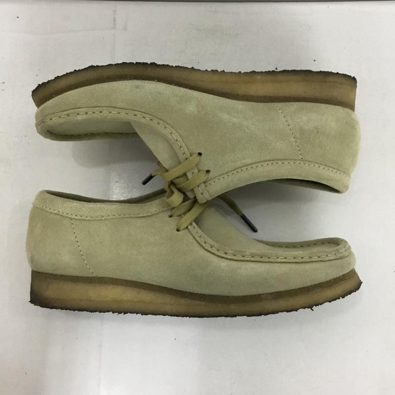 クラークス Clarks ブーツ ショートブーツ 61284821 ワラビー UK7.5 US8.5 US：8.5 無地 ベージュ / ベージュ /  メンズ USED 古着 中古 10148646