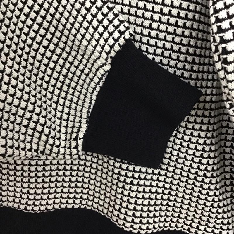 アデイインザライフ ユナイテッドアローズ A day in the life UNITED ARROWS ニット、セーター 長袖 6412-699-0415 クルーネック  白 / ホワイト / X 黒 / ブラック /  レディース USED 古着 中古 10147174