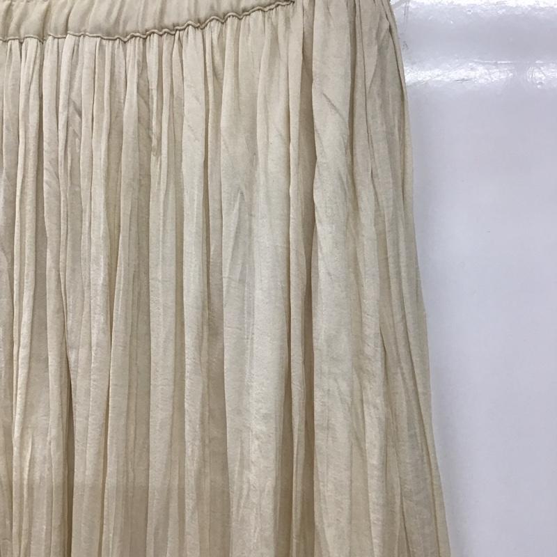 エヘカソポ ehka sopo スカート ロングスカート FREE 無地 オフホワイト / オフホワイト /  レディース USED 古着 中古 10129733