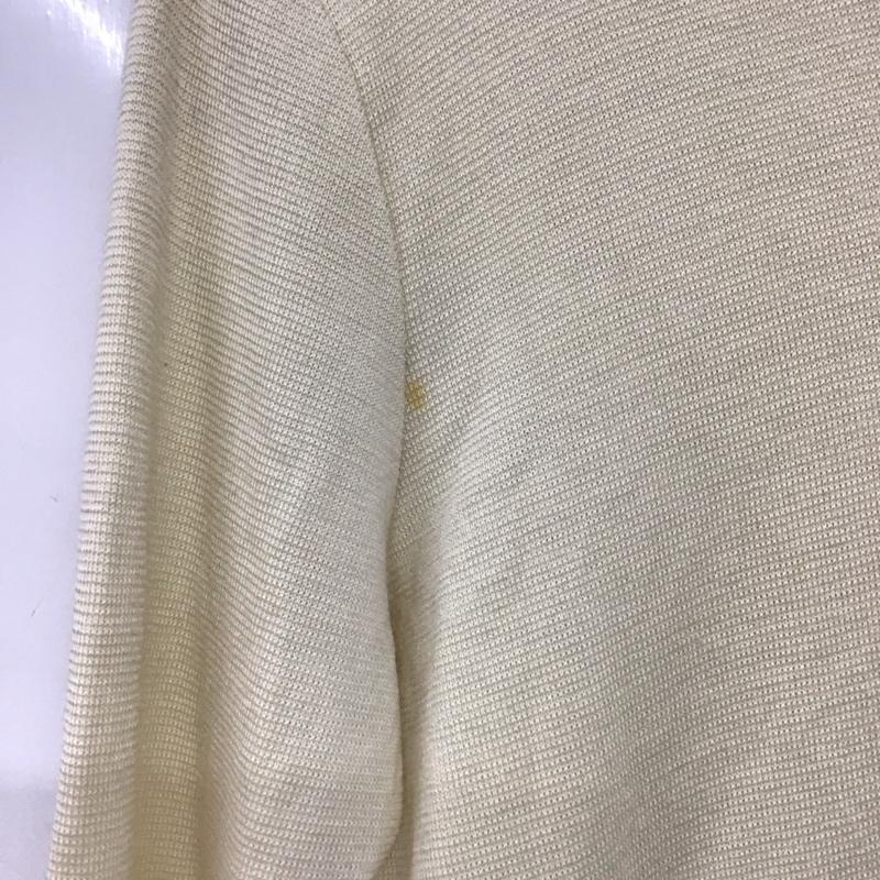 ラッピンノット WRAPINKNOT ニット、セーター 長袖 2 無地 白 / ホワイト /  メンズ USED 古着 中古 10141193