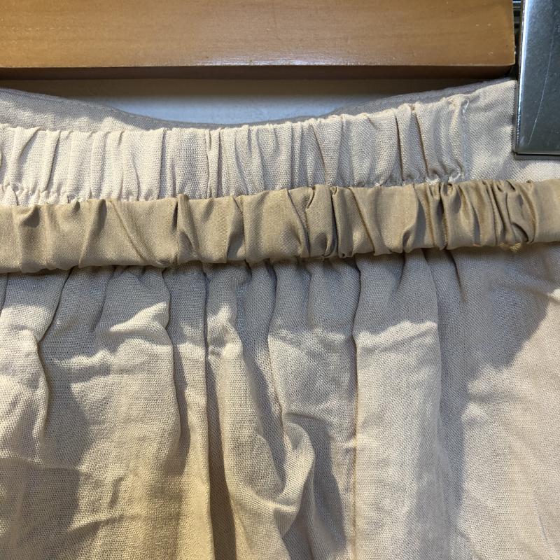 ナイスクラップ NICE CLAUP パンツ キュロット FREE 無地 ベージュ / ベージュ / X 金 / ゴールド /  レディース USED 古着 中古 10031435