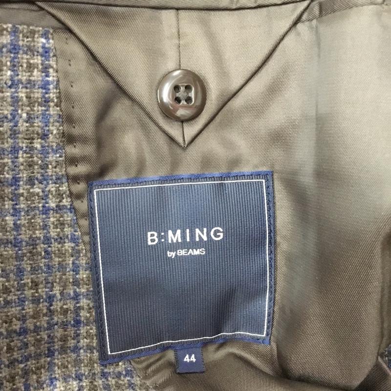 ビーミング バイ ビームス B:MING by BEAMS ジャケット、上着 ジャケット、ブレザー カジュアルジャケット カラージャケット ポケットジャケット アウター bishu 44 チェック マルチカラー / マルチカラー /  メンズ USED 古着 中古 10116861