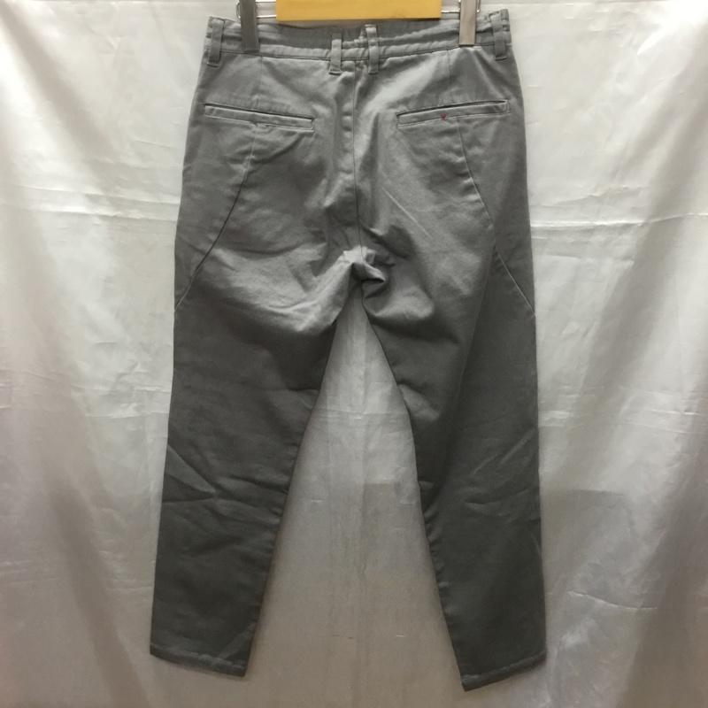 メンズ メルローズ MEN S MELROSE パンツ スラックス A0483FP265 サテンストレッチ裏起毛3Dテーパードパンツ 2 無地 灰 / グレー /  メンズ USED 古着 中古 10116105