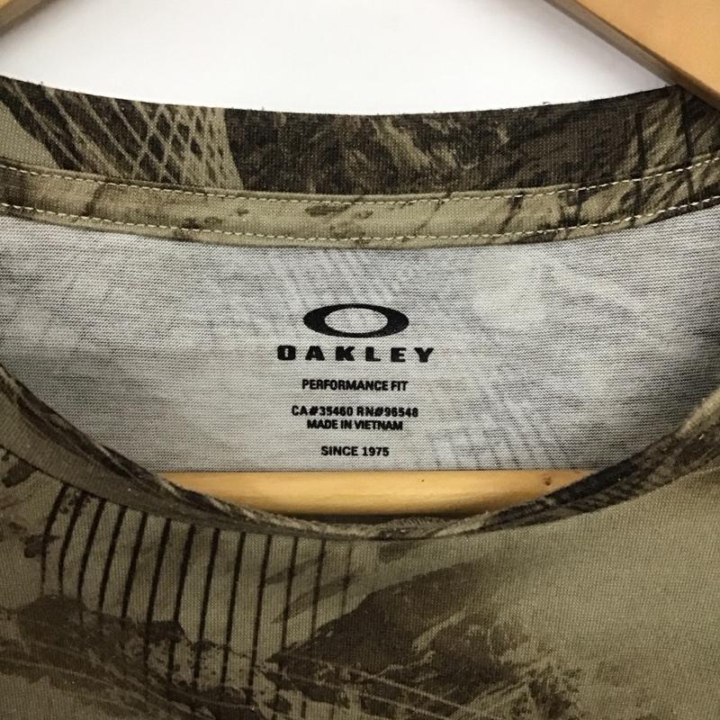 オークリー OAKLEY Tシャツ 半袖 半袖カットソー プリントTシャツ クルーネックカットソー スポーツウェア M カモフラージュ柄・迷彩 マルチカラー / マルチカラー /  メンズ USED 古着 中古 10149193