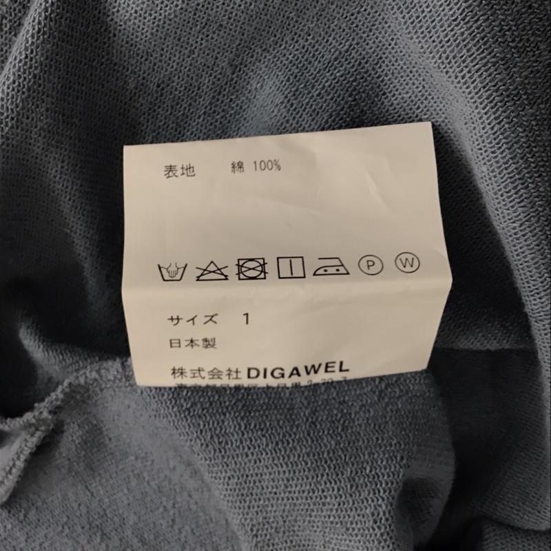 ディガウェル DIGAWEL トレーナー 長袖 長袖トレーナー スウェット クルーネック プルオーバー 1 無地 マルチカラー / マルチカラー /  メンズ USED 古着 中古 10150895