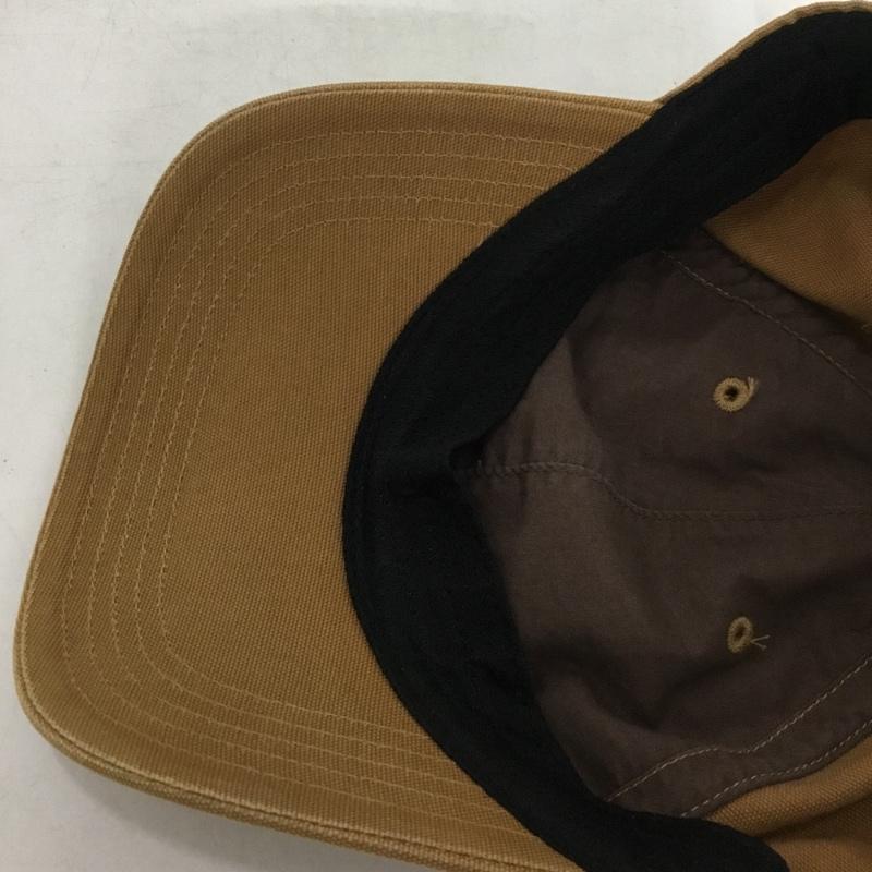カーハート Carhartt 帽子 キャップ 6パネル ロゴ、文字 茶 / ブラウン /  メンズ USED 古着 中古 10149872