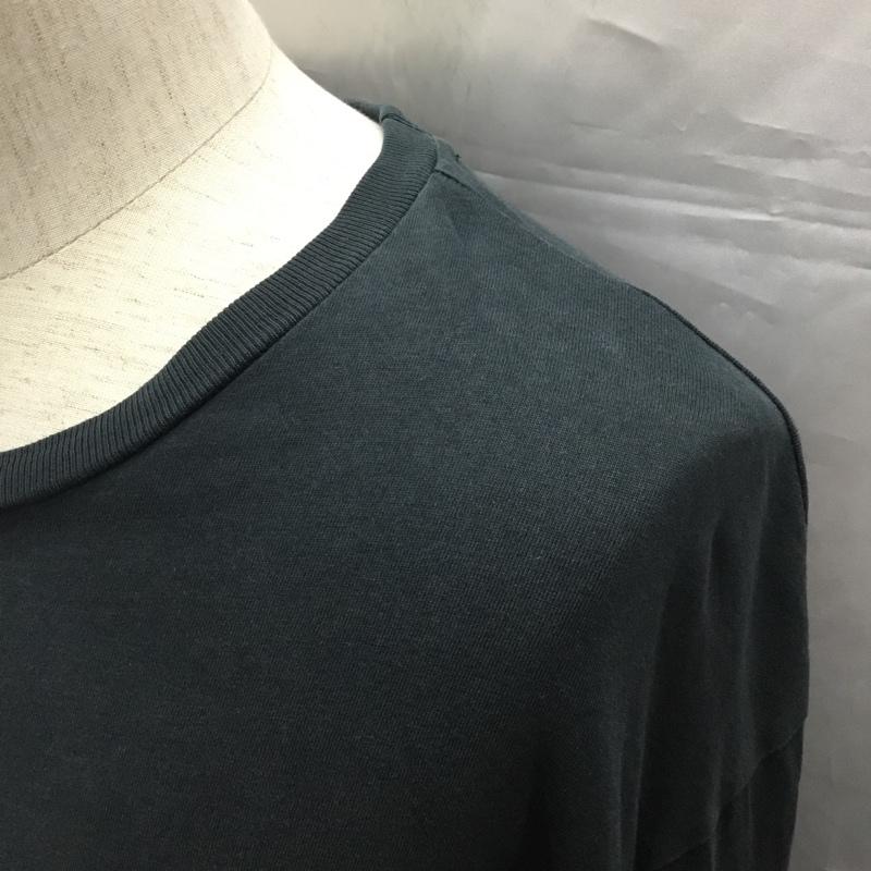 ポロバイラルフローレン Polo by RALPH LAUREN カットソー 長袖 長袖カットソー クルーネックカットソー ロングスリーブカットソー L ロゴ、文字 黒 / ブラック /  メンズ USED 古着 中古 10109593