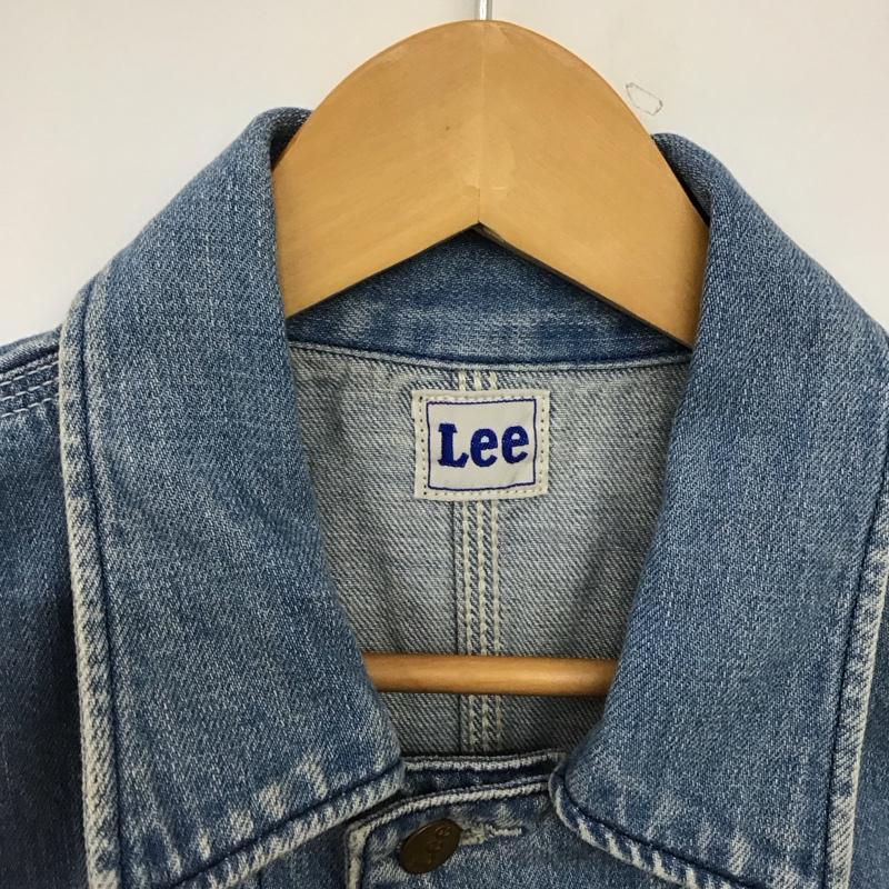 リー Lee ベスト ベスト FREE 無地 水色 / ライトブルー /  レディース USED 古着 中古 10150457